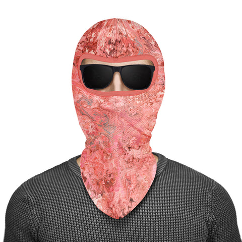 Roseate Clouds (Pink) All Over Print Balaclava