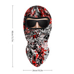 Scarlett Ghost (Black) All Over Print Balaclava