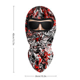 Scarlett Ghost (Black) All Over Print Balaclava