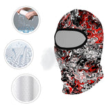 Scarlett Ghost (Black) All Over Print Balaclava