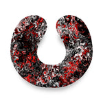 Scarlett Ghost (Black) U-Shaped Travel Neck Pillow