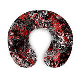 Scarlett Ghost (Black) U-Shaped Travel Neck Pillow