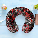 Scarlett Ghost (Black) U-Shaped Travel Neck Pillow