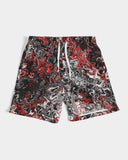 Scarlett Ghost (Black) Men's All-Over Print Swim Trunk