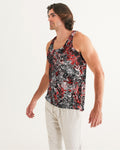 Scarlett Ghost (Black) Men's All-Over Print Tank