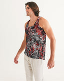 Scarlett Ghost (Black) Men's All-Over Print Tank