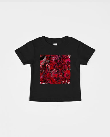 Crimson Chroma (Red) Infant Cotton Jersey Tee | Rabbit Skins