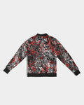 Scarlett Ghost (Black) Women's All-Over Print Bomber Jacket