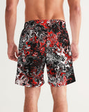 Scarlett Ghost (Black) Men's All-Over Print Swim Trunk