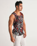 Scarlett Ghost (Black) Men's All-Over Print Sport Tank