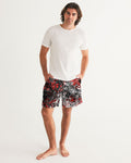 Scarlett Ghost (Black) Men's All-Over Print Swim Trunk