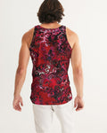 Crimson Chroma (Red) Men's All-Over Print Tank