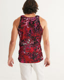 Crimson Chroma (Red) Men's All-Over Print Tank