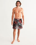 Scarlett Ghost (Black) Men's All-Over Print Swim Trunk