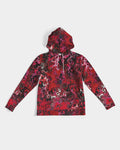 Crimson Chroma (Red) Men's All-Over Print Hoodie