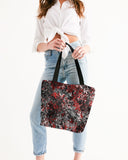 Scarlett Ghost (Black) Canvas Zip Tote