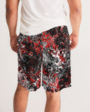 Scarlett Ghost (Black) Men's All-Over Print Jogger Shorts