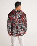 Scarlett Ghost (Black) Men's All-Over Print Hoodie