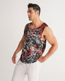 Scarlett Ghost (Black) Men's All-Over Print Sport Tank