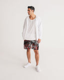 Scarlett Ghost (Black) Men's All-Over Print Jogger Shorts