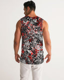 Scarlett Ghost (Black) Men's All-Over Print Sport Tank